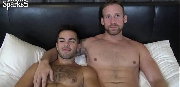  JasonSparksLive - Riley Ross and Logan Carter bareback after swapping head